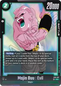 Majin Buu : Evil - ST01-031 #ST01-031