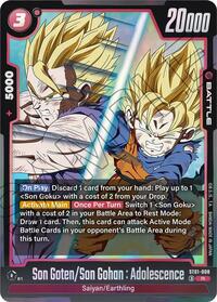 Son Goten/Son Gohan : Adolescence #ST01-008