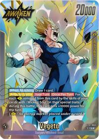 Vegeta - ST01-053 (Alternate Art) #ST01-053