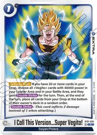 I Call This Version...Super Vegito! #ST01-026