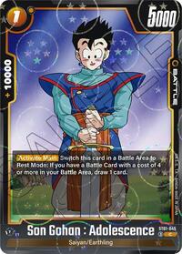 Son Gohan : Adolescence - ST01-045 (Dragon Ball Pattern) #ST01-045