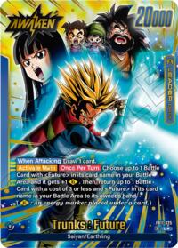 Trunks : Future/Son Gohan : Future // Trunks : Future (Alternate Art) #FB11-025