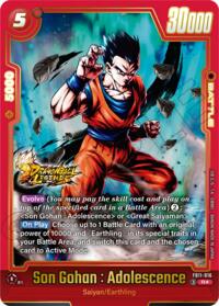 Son Gohan : Adolescence - FB11-016 (Alternate Art) #FB11-016