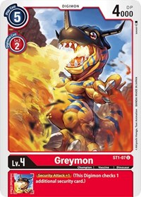 Greymon #ST1-07 U