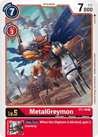 MetalGreymon #ST1-09 R