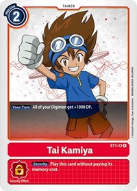 Tai Kamiya #ST1-12 R