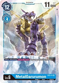 MetalGarurumon #ST2-11 SR