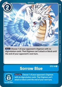 Sorrow Blue #ST2-14 C