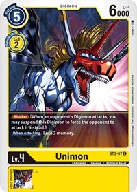 Unimon #ST3-07 C