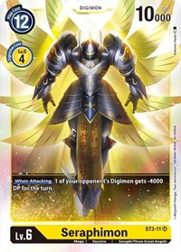 Seraphimon #ST3-11 SR