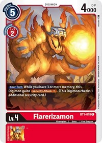 Flarerizamon #BT1-018 C