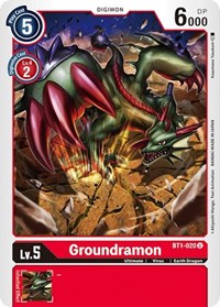 Groundramon #BT1-020 U
