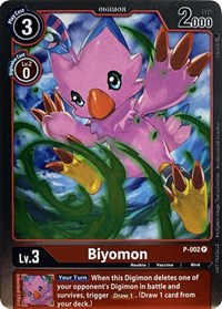 Biyomon - P-002 #P-002 P