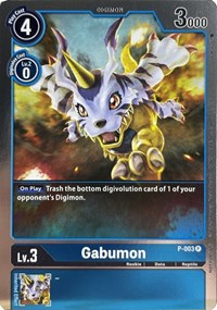 Gabumon - P-003 #P-003 P