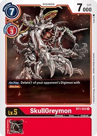 SkullGreymon #BT1-023 R