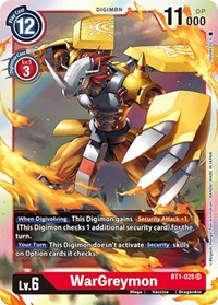 WarGreymon #BT1-025 SR