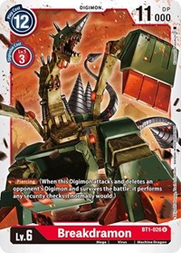 Breakdramon #BT1-026 U
