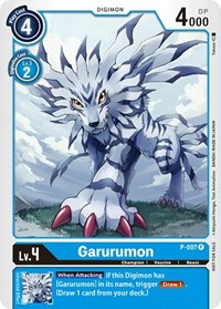Garurumon - P-007 #P-007 P