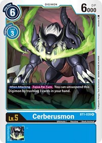 Cerberusmon #BT1-039 R