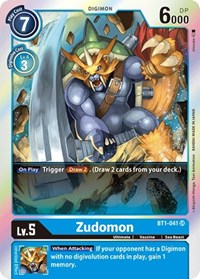 Zudomon - BT1-041 #BT1-041 SR