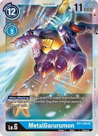 MetalGarurumon - BT1-044 #BT1-044 SR