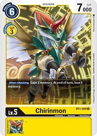 Chirinmon #BT1-058 U