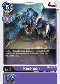 Raremon #BT3-084 R