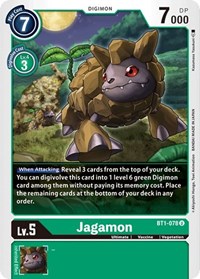 Jagamon #BT1-078 U