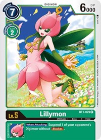 Lillymon #BT1-079 R