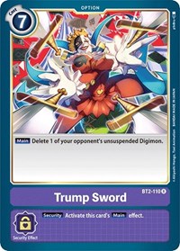 Trump Sword #BT2-110 R