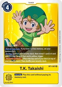 T.K. Takaishi #BT1-087 R