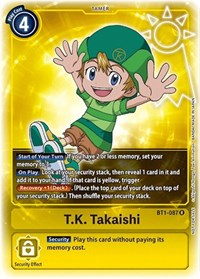 T.K. Takaishi (Box Topper) #BT1-087 R