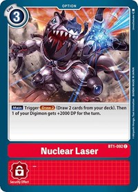 Nuclear Laser #BT1-092 C