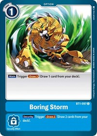Boring Storm #BT1-097 C