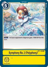 Symphony No. 1 (Polyphony) #BT1-106 R