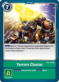Terrors Cluster #BT2-102 R