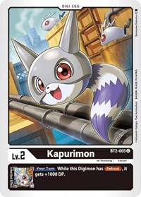 Kapurimon #BT2-005 C