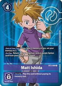 Matt Ishida - BT2-090 (Box Topper) #BT2-090 R
