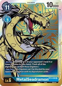 MetalSeadramon - BT2-030 (Dash Pack Ver. 1.0) #BT2-030 R