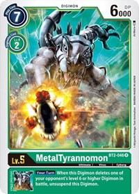 MetalTyrannomon - BT2-046 #BT2-046 R