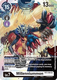 Millenniummon #BT2-083 SR