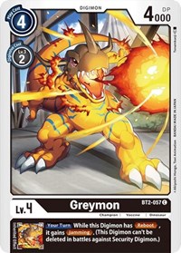 Greymon - BT2-057 #BT2-057 C