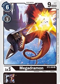 Megadramon #BT2-060 U