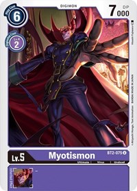 Myotismon #BT2-075 U