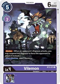 Vilemon #BT2-072 C