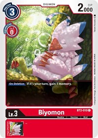 Biyomon - BT2-010 #BT2-010 C