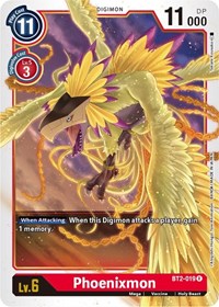 Phoenixmon #BT2-019 R
