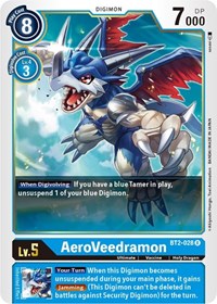 AeroVeedramon #BT2-028 R