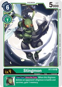 Stingmon #BT3-050 R