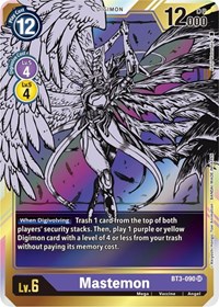 Mastemon (Alternate Art) #BT3-090 SR